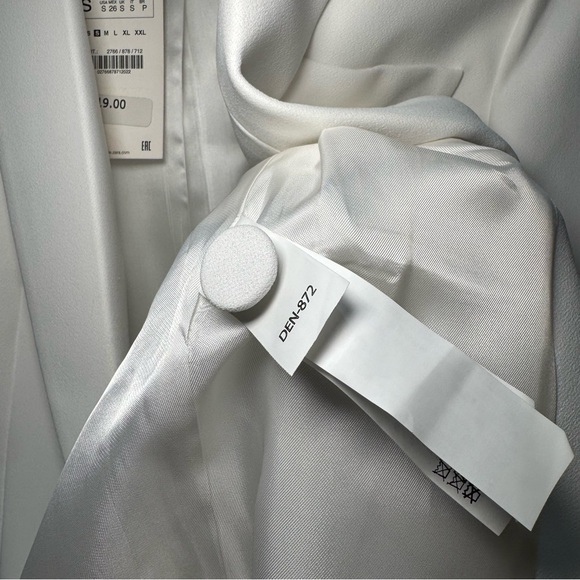 Zara NWT White Blazer - Picture 4 of 11